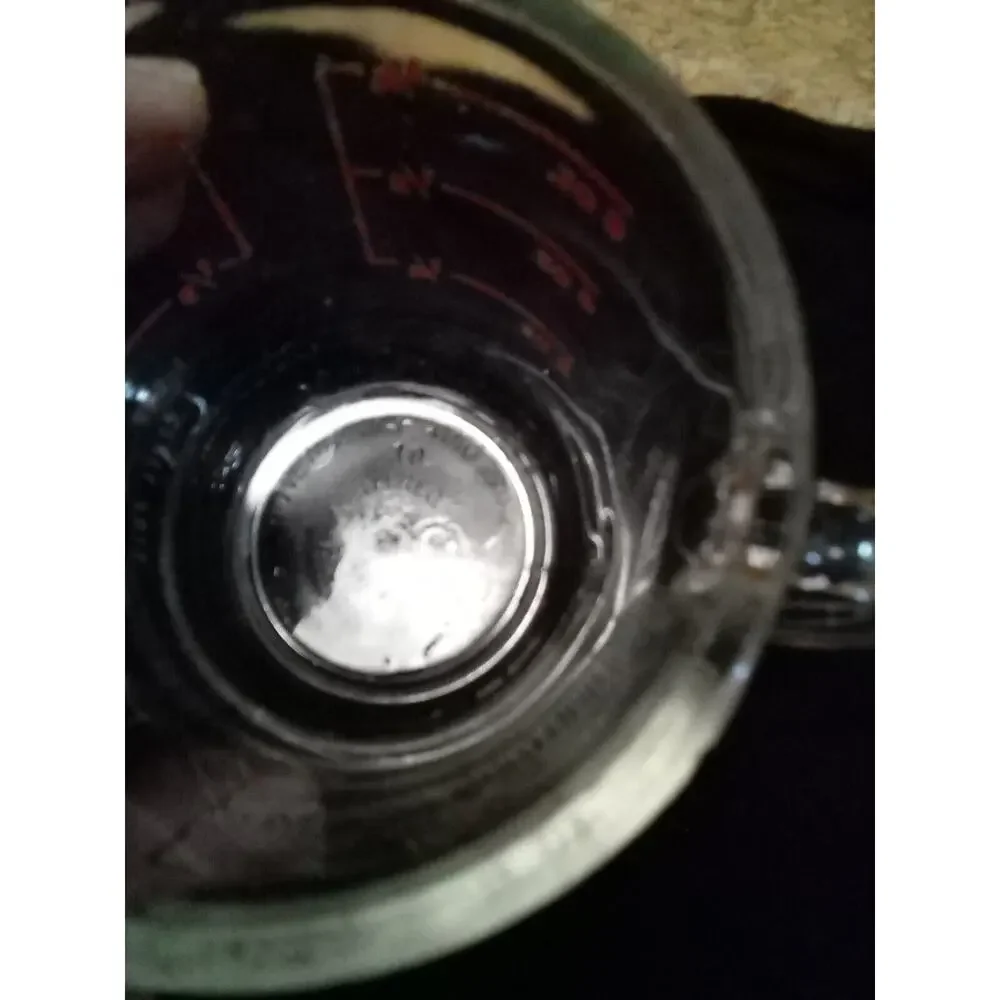Vintage Rare Pyrex 3/4 C Glass Measuring Cup #18